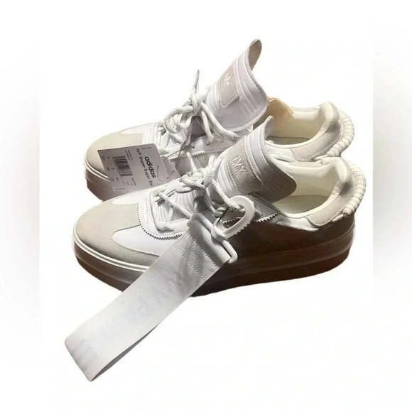 NWT Adidas x Ivy Park super sleek 72  “icy 2” cream platform sneakers 11.5 - Picture 5 of 10